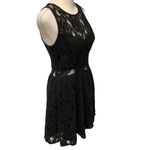 PacSun LA Hearts Black Lace Mini Dress Size Small Photo 2