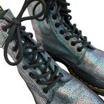 Dr. Martens Dr. Doc Martens 1460 Pascal Sparkle Boots Lace-Up Shimmer Mermaid Size 6 Women's Photo 3