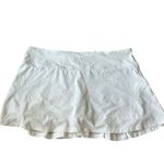 Lululemon  Women’s 10 Circuit Breaker Skirt Skort White Athletic‎ Tennis Golf Photo 1