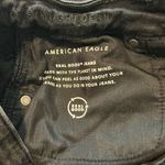 American Eagle  Ripped Mom High Rise Straight Jeans Black Size 4 Photo 6