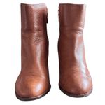 Clarks  Womens Kacia Alfresco Size 5 Brown Leather Ankle Booties Heeled Photo 2