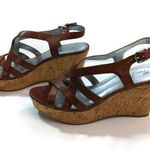 Marc Fisher SS1345 EUC Cork Wedge Sandals size 10M Photo 5