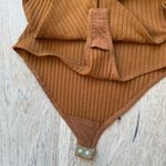 House of Harlow X Revolve Linde Cross Chest Cut Out Ribbed Bodysuit Size Black Size M Photo 5