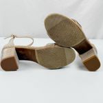 Top Moda Diamond-1 Rose Gold Glitter Block Heel Ankle Strap Sandals Size 8 Photo 7