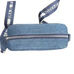 Joseph Ribkoff Jeans Crossbody Bag Denim Purse Belt Strap Blue Photo 3