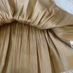 Lulus Women’s Lead the Pack Mauve/Salmon Pleated Vegan Leather Mini Skirt Medium Photo 8