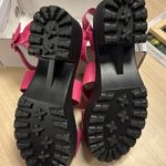 Dream Paris Dream Pairs Fuchsia platform Sandals size 11 NEW Photo 4