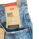 Levi's 501 Mid Thigh Jean Shorts Size 24 Photo 4