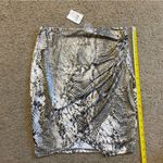 Windsor NWT Asymmetrical Snake Skin Pencil Skirt, Size Medium Photo 8