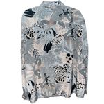 Alfred Dunner Abstract Jungle Print Button Down Blouse Black Size undefined Photo 3