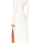 Nonchalant Label Declan Turtleneck Dress Off White Womens Size Large Photo 2