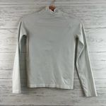 Free People Ribbed Mock Neck Open Back Top Size M/L Photo 0