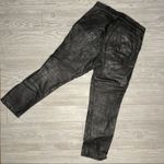 Vintage walkers riding apparel western wear horseback riding leather Pants small Black Photo 1