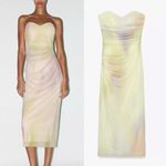 ZARA  NWT tie dye print midi tulle mesh dress Photo 1