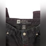 Mossimo Supply Co. Skinny Jeans Size 10 Black Classic Stretch Denim Mid Rise Photo 2