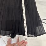 BCBGeneration Black Lace Popover Accordion Pleated Dress Size 6 Small Photo 9