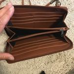 Esprit Vintage  cream and brown crossbody purse Photo 5