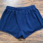 ALBION FIT • navy blue 100% cotton shorts lounge pj cozy knit terry sweatshirt Photo 6