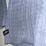 Anne Klein Vintage Stretch Cable Knit Turtleneck Sweater Photo 2