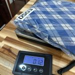 Smythe Womens Dress XS Argyle Polo Bodycon Midi Knit Blue Check Collar Photo 7