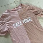 Cynthia Rowley  Like New Sz Small Cali York Tee Shirt Photo 1