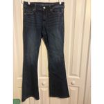 American Eagle Womens Kick Boot Jeans Super Stretch Dark Wash Size 12 Regular Photo 2