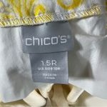 Chico's Chico’s So Slimming 360 Brigitte Ankle Pants Womens 10 Yellow Baroque Pull-On Photo 4