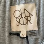 Chaser NWT   Paper Bag Waist Jersey Soft Wide Leg Heather Gray High Rise Pants M Photo 10