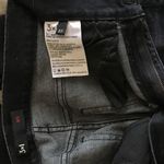 3x1  Shelter Crop Jeans size 27 Black High Rise Fringe Hem Photo 6