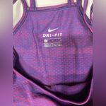 Nike  Women's Purple Tank Top - Dry-fit Size Large Photo 5