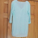 J. Crew cotton tunic top/ swim coverup Green Photo 8