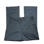 Urban Outfitters NWOT Satin Disco Flare High Rise Dress Pants Steel Blue Size 12 Photo 4