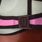 Triangl Size Small zippered Front Bikini Top with purple, turquoise & Or… Photo 8