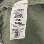 Free People Women's Cinched Waist Double Breasted Blazer Green Small Military Photo 9