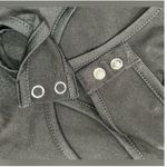 Forever 21  Black Smooth Thong Bodysuit Size Small – High Neck, One-Piece Photo 6