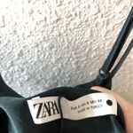 ZARA midi silk dress Photo 4