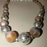 Brighton Kismet Brown Wooden and Silver Photo 1