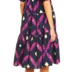 Ulla Johnson Dress Nora Midi Puff Sleeve Pockets Cotton Shibori Whimsy NWT $445 Photo 1