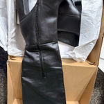 High knee boots Black Size 10 Photo 1