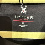 Spyder  Active Black High Neck Sports Bra Top Sz M NWT Photo 3