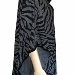 Charter Club  zebra stripe cape sweater Photo 2