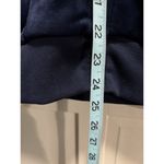 FILA  Navy/White Velour Zip Up Hoddie Long Sleeve Size Small Pockets Logo Vintage Photo 4