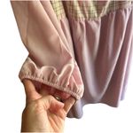 WBQ Womens Pink‎ Plaid Size XXXL Dress Long Sleeve Square Neck Midi NWT Pink Photo 5