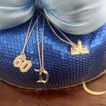 Disney  Mickey Minnie Mouse Ears Puffy Blue Sequins Ear Hat 60th Anniversary Photo 3