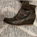 Eric Michael NWOT  Lena leather Mystical Fairy core Boho booties Photo 10