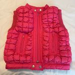 Wet Seal Y2K  Pink Puffy Vest Juniors Size Medium Photo 0