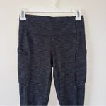 Lululemon Speed Up Tight *Full-On Luxtreme Brushed 28"Heathered Black Size 4 Photo 2