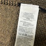 J.Crew Vaness Re Imagined Buffalo Check Open Front Cardigan Sweater Tan Plaid XS Photo 5