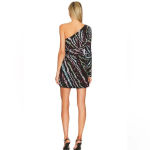 Show Me Your Mumu SHOW ME YOUR MUMU Shimmy Mini Dress in Starburst Sequins NWT a size XS Photo 1