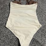 B2prity  One Piece Swimsuit for Women Cutout Monokini Color Block Bathing Suit Ruched Sexy Swimwear Photo 6